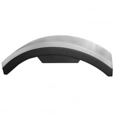 Φωτιστικό Απλίκα LED 10W 230V 600lm 4000K Λευκό Φως Ημέρας Αλουμινίου Μαύρο IP54 9-191811